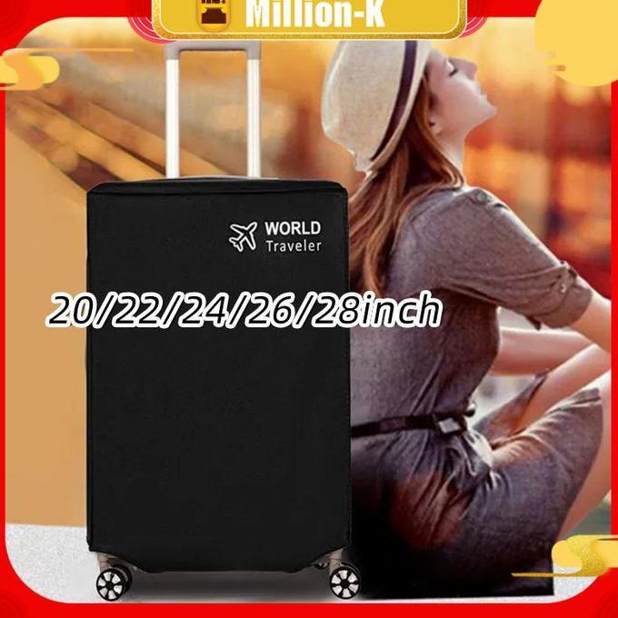 MEZIKUSA Sarung Penutup Koper / Sarung Cover Koper / Pelindung Sarung Koper