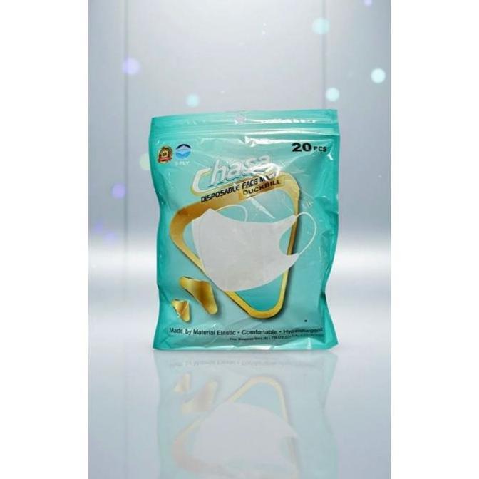 OBUMNA Masker 3ply 3 Ply Duck Bill 3D Duckbill Dewasa Chasa 1 pack isi 20pcs Premium Quality Disposa