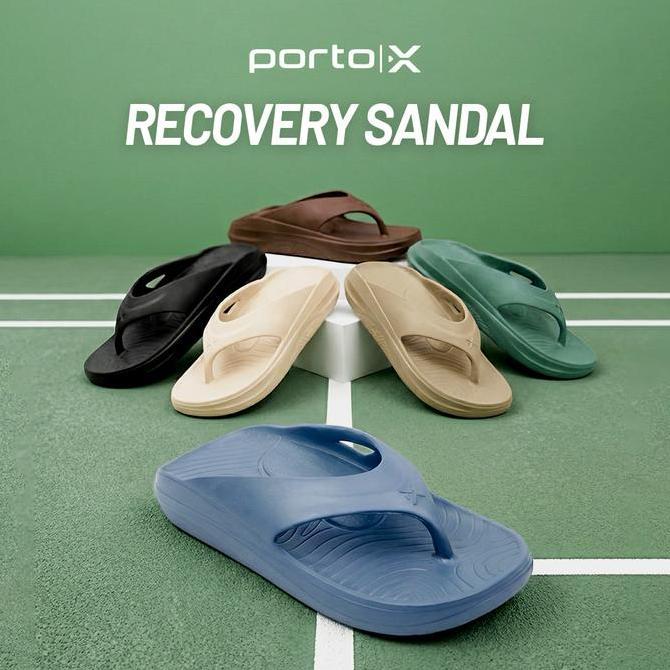 Porto X Sandals - Jasper Flip Flops Sendal Recovery Jepit Recovery Pemulihan Adaptifoam
