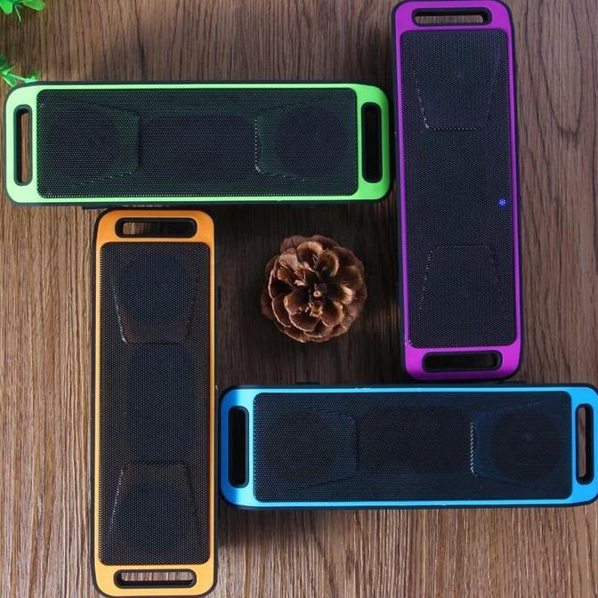 Speaker Bluetooth Stereo Mega Bass kotak musik mp3 player music box NS