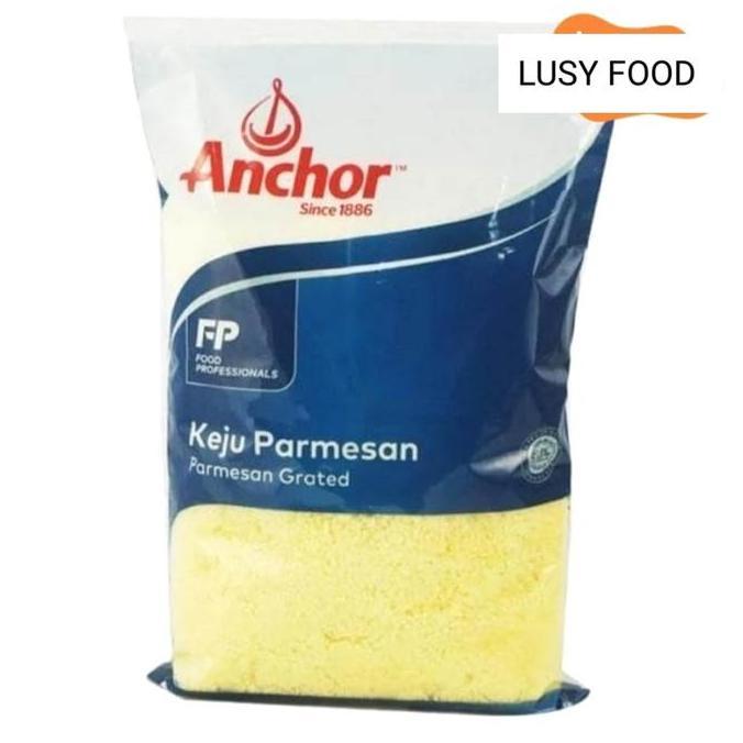Leite - Anchor Grated Parmesan Bubuk 250Gr/Keju Parmesan Bubuk Halal
