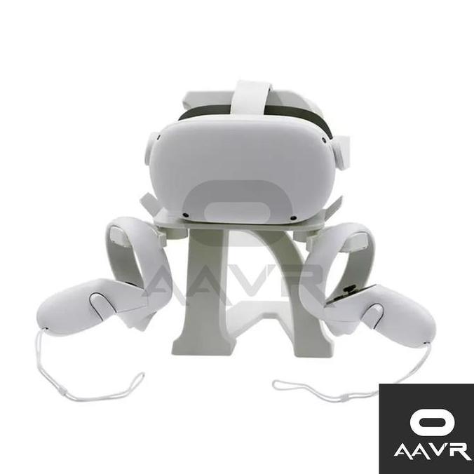 AAVR dudukan Stand di meja untuk headset VR Meta Quest 2
