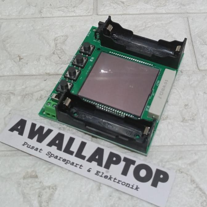 18650 Tester Lcd Baterai Lithium Tester Kapasitas Cek Discharger