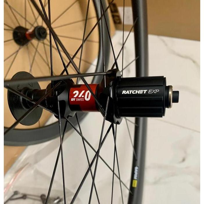 Promo Wheelset carbon Farsports hub DT 240 EXP RIM BRAKE roadbike 700C Diskon