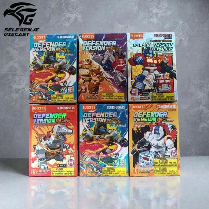 [CUCI GUDANG] Transformers Mini Figure Galaxy Series