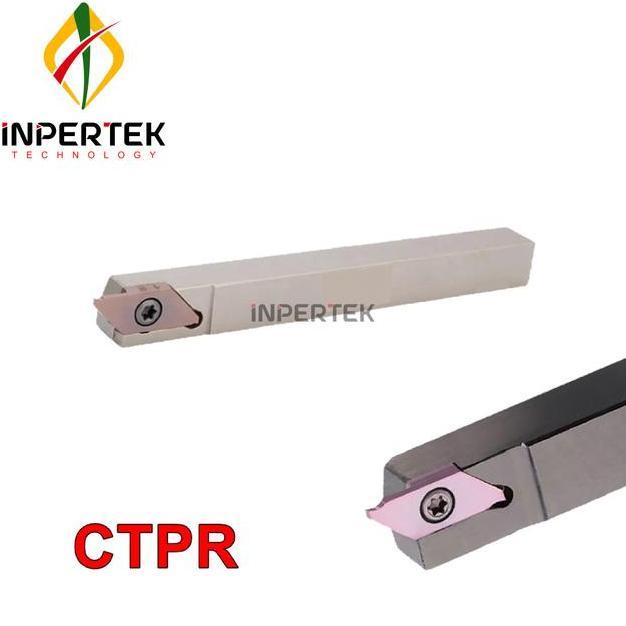SUNARTAR CTPR 10 Holder Grooving Insert Cutting CTP FR Pahat Bubut Potong 10mm
