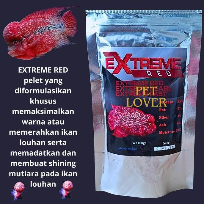 Pelet Louhan EXTREME RED memerahkan warna dan mutiara Lohan