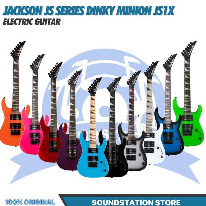 Ready Jackson JS Series Dinky Minion JS1X Electric Guitar | Gitar Listrik Elektrik Non Cod