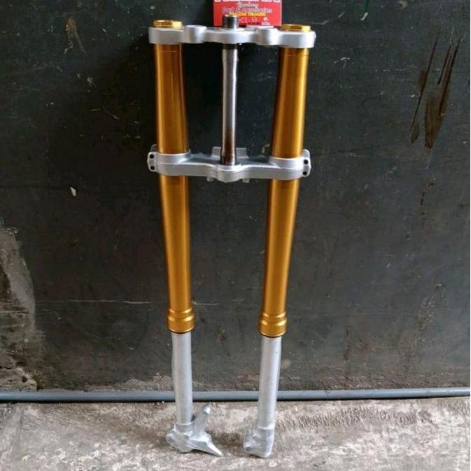 USD SHOCK DEPAN CRF 150 CC ORINAL MEREK SHOWA,