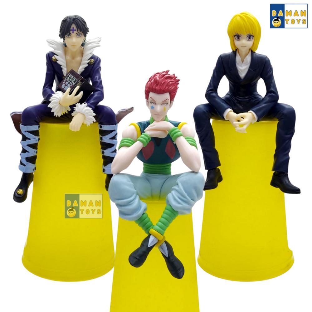 Hunter X Hunter Noodle Stopper Figure Hisoka Kuropika Chrollo Action Figur Pajangan