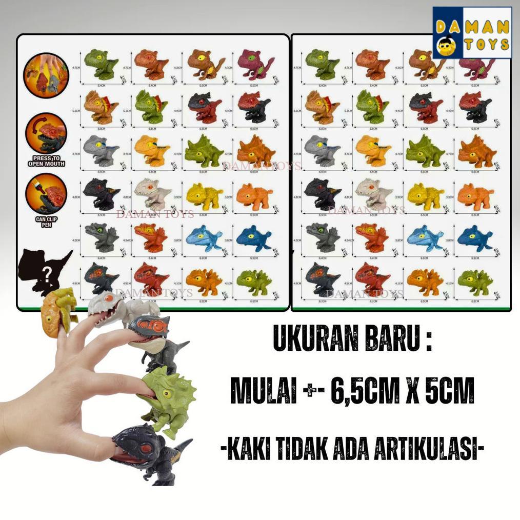 Mainan Figure Dinosaurus  Snap Squad T Rex Indominus Dino Dinosaur
