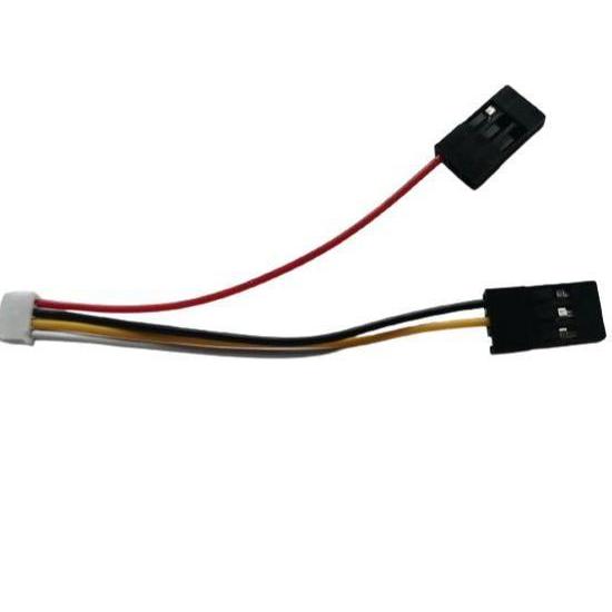 Kabel konektor Converter konverter JR Servo to 1.5 ZH 4pin Gyro V5