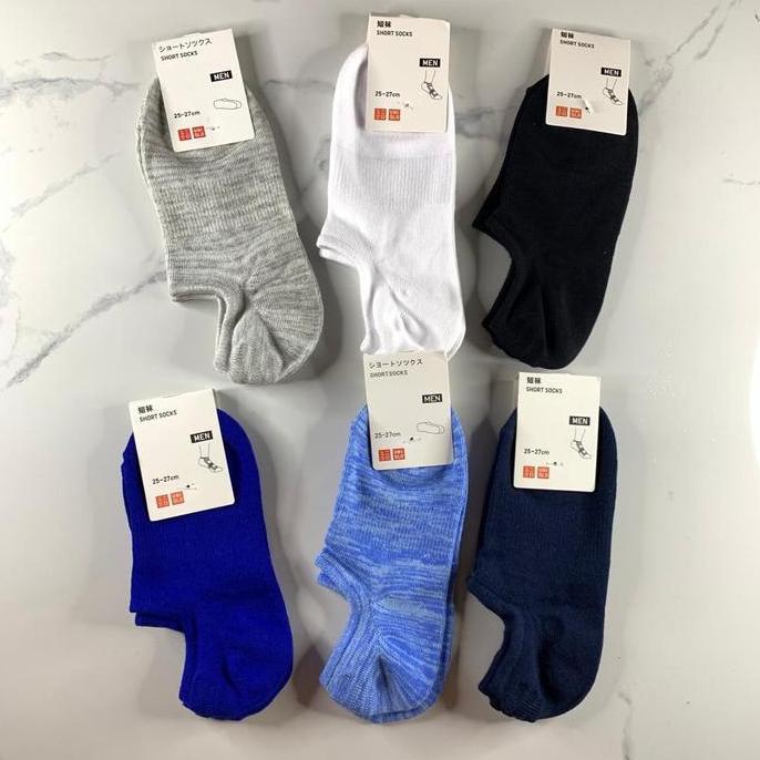 DS242 - Invisible Socks Tebal Anti Slip Men