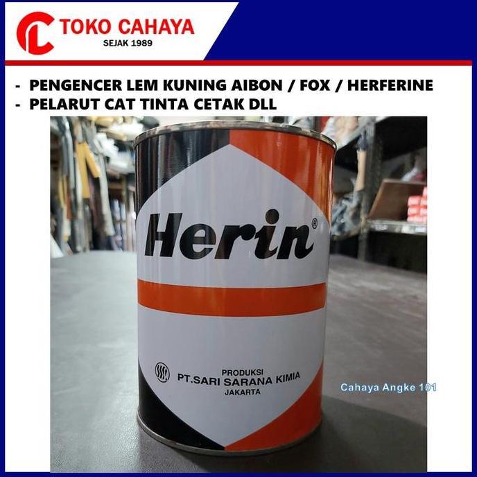 Thinner Herin Pengencer Lem Kuning Aibon Fox