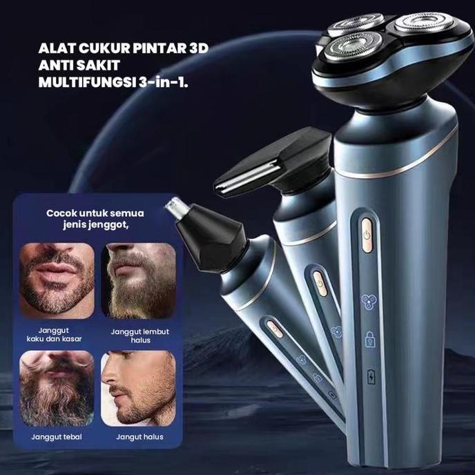 [BISA COD] DoraHomi Mesin Cukur  Jenggot Pencukur Kumis bulu kemaluan hidung