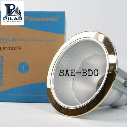 Downlight rumah led kap lampu silver Panasonic 4" 4 in 4inch 4 inch