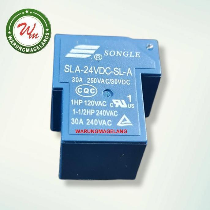 Relai Relay Sha 24V Dc 30A Sparepart Mesin Las Inverter Lakoni Rhino