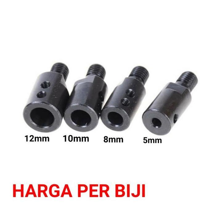 Konektor Arbor Adaptor Mata Gerinda Dinamo As 5 8 10 12 Mm Shank M10