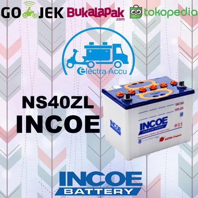 Promo Aki Mobil Incoe Ns40Zl (Aki Basah)