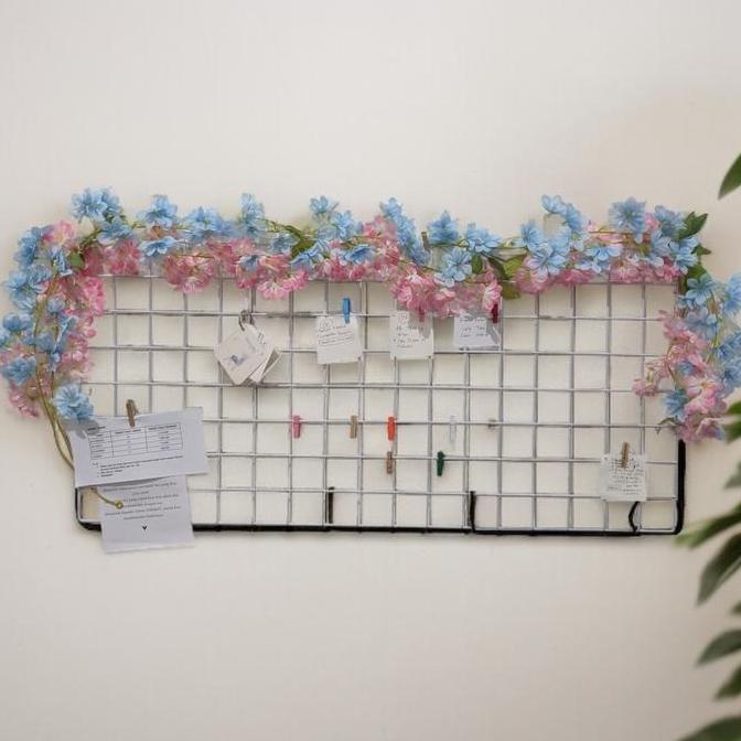 Promo DHL Bunga Sakura Juntai Tanaman Juntai Artificial Sakura / Bunga Rambat Indoor Outdoor / Bunga