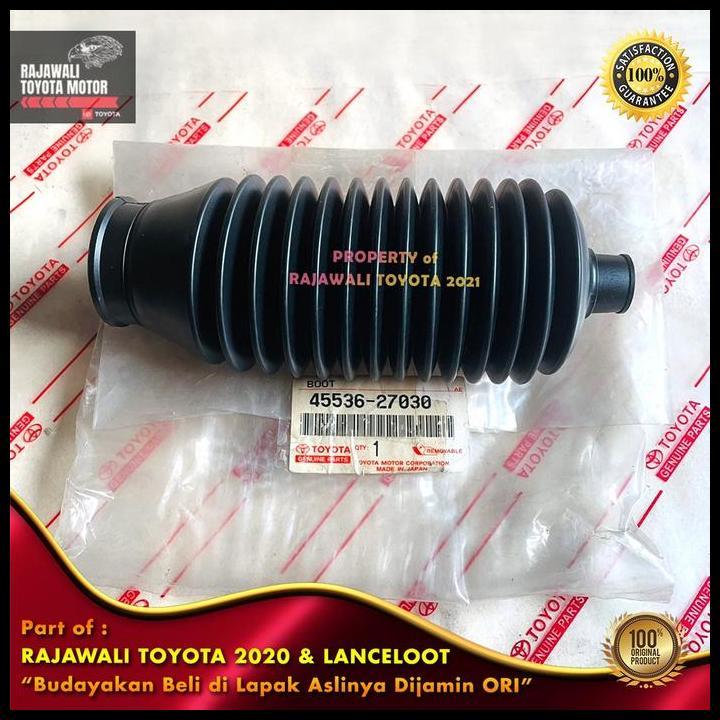 DISKON KARET BOOT KANAN KIJANG SUPER GRAND 5K STIR STEERING COVER RACK NEW ORIGINAL GENUINE TOYOTA 4