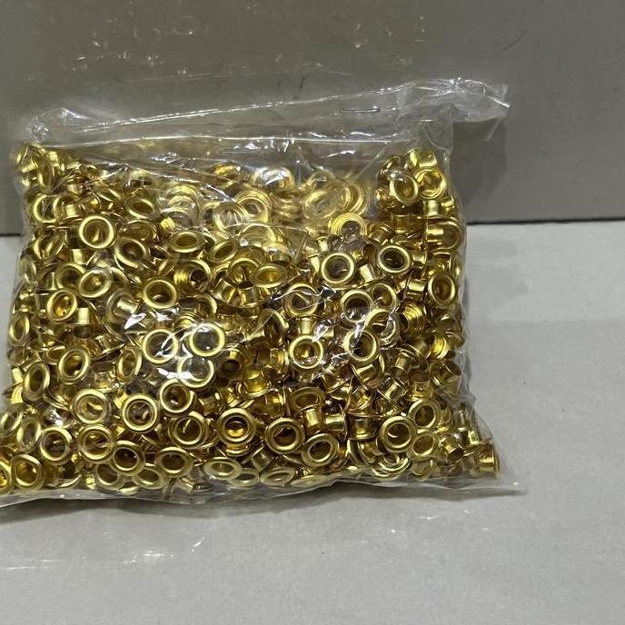 Mata Ayam Eyelet 4Mm Gold (Kode 201)