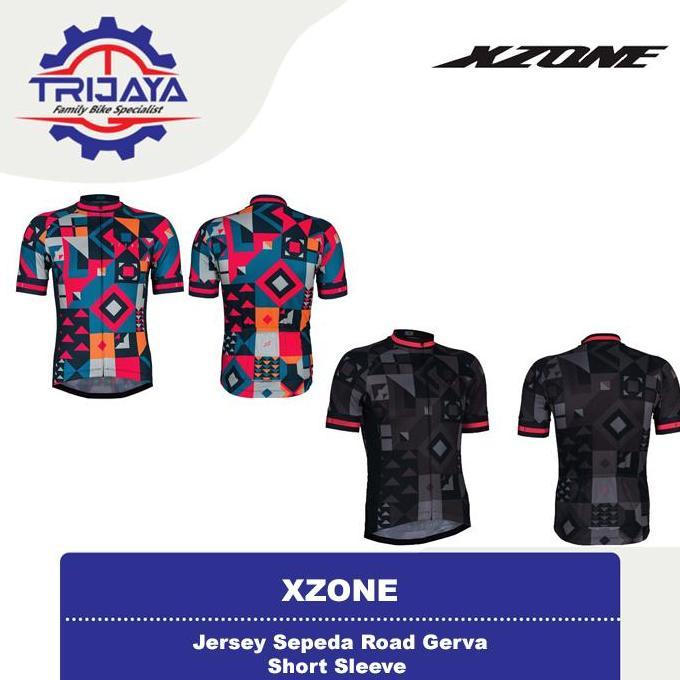 Bikes Xzone Jersey Sepeda Road Gerva