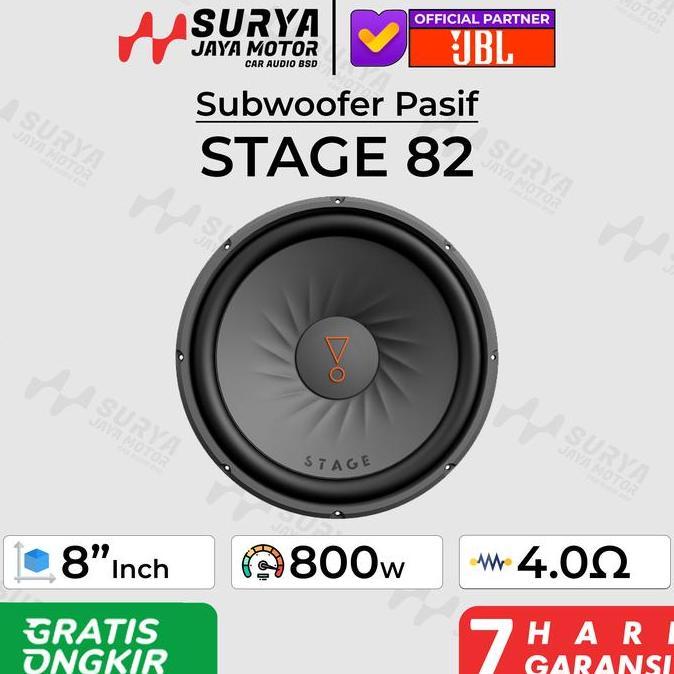Jbl Stage 82 Subwoofer Pasif 8" Inch