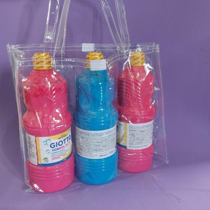 Tas Mika PVC Hampers Bening Tebal 30x10x25