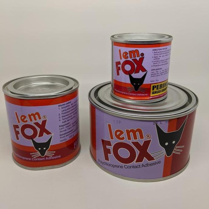 Ready Lem Fox Kuning 185 gram