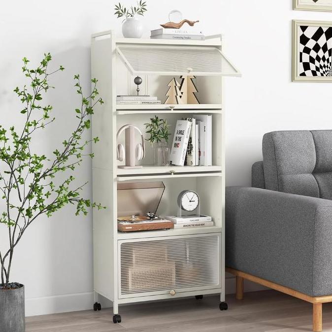 CUCI GUDANG - COD Lemari Piring Aluminium Rak Penyimpanan Dapur Lemari Dapur Serbaguna Rak Dapur Ser