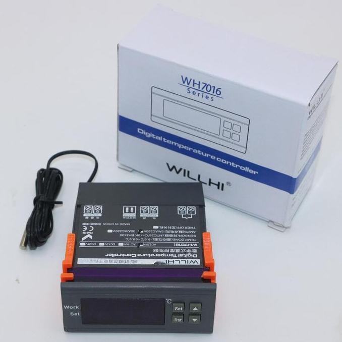 MURAH BERKUALITAS - Thermostat Alarm WILLHI WH-7016E Temperature Control Termostat WH7016E