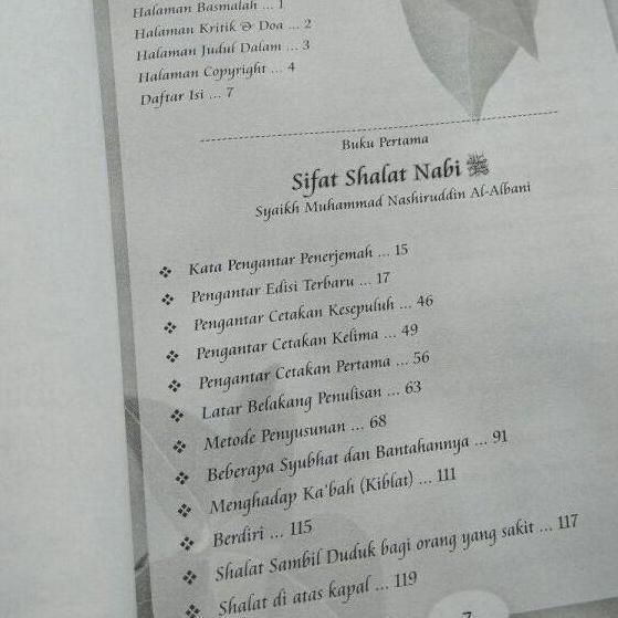 Buku Sifat Shalat Nabi dan Fatwa Penting Tentangnya | Tiga Ulama