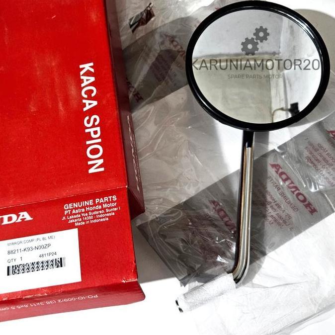 Spion Scoopy Esp/Scoopy K2F Hitam Metalik Original Ahm 88211-K93-N00Zp