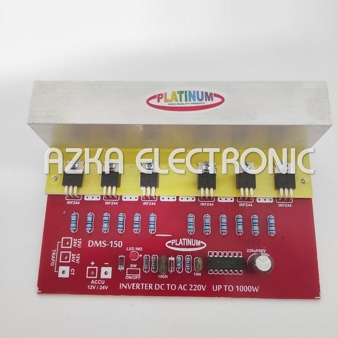 Kit Inverter 12V DC To 220V AC 1000 Watt DMS 150