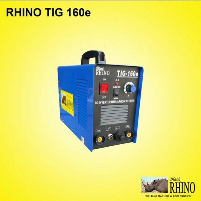 Mesin las tig Rhino travo las tig argon rhino 160e biru