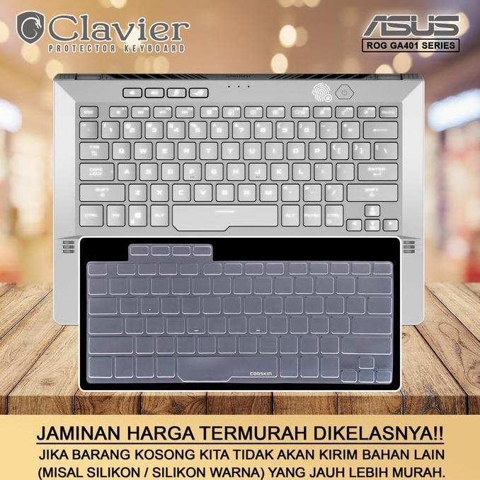 Keyboard Protector Cover Asus ROG GA401 GA401Q GA401QC GA401QM Cooskin