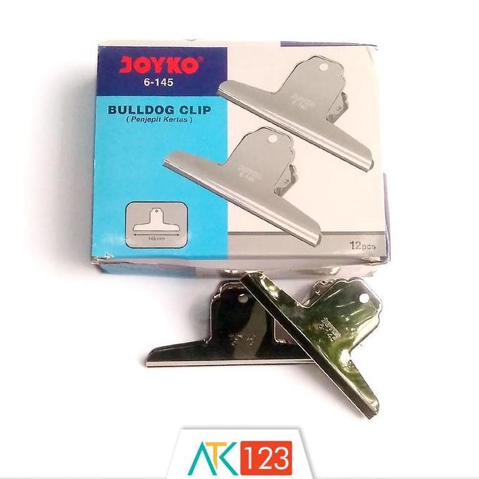 Ready Penjepit Kertas / Bulldog Clip Joyko 6-145 (145 mm)