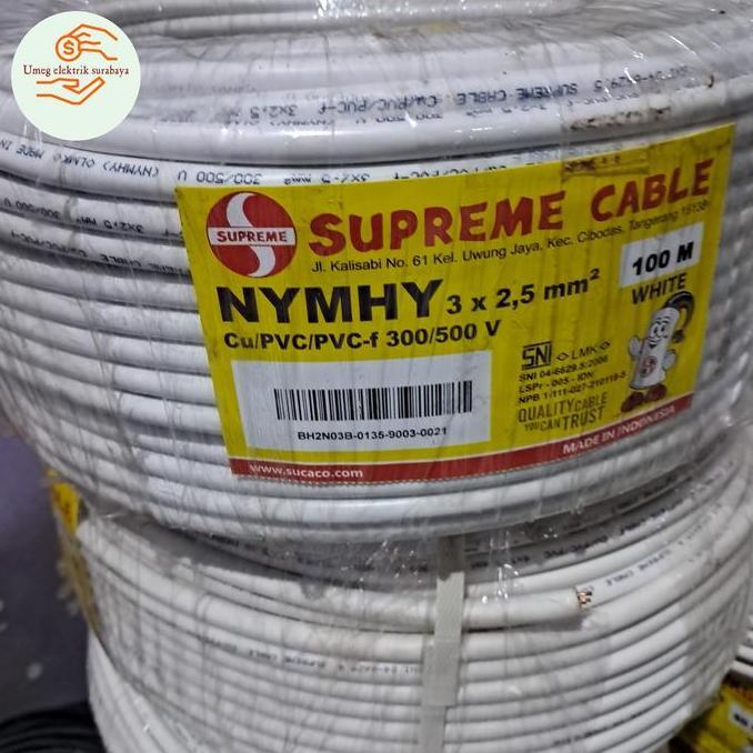 NEW KABEL NYMHY 3X2,5MM SUPREME 100M NYMHY 3X2,5 MM SUPREME 100M 3X2,5