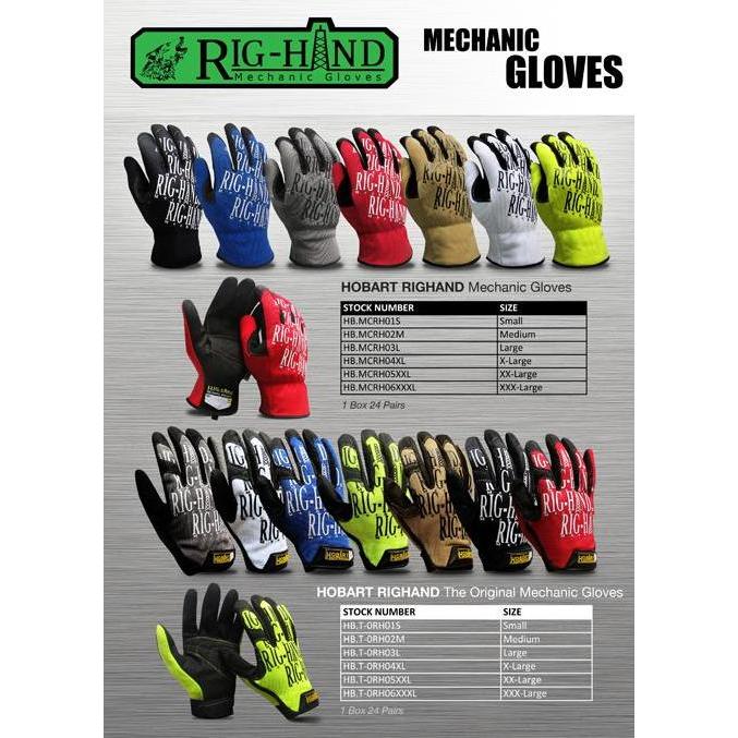 Sarung Tangan keselamatan ; Mechanic safety Gloves - EN 388