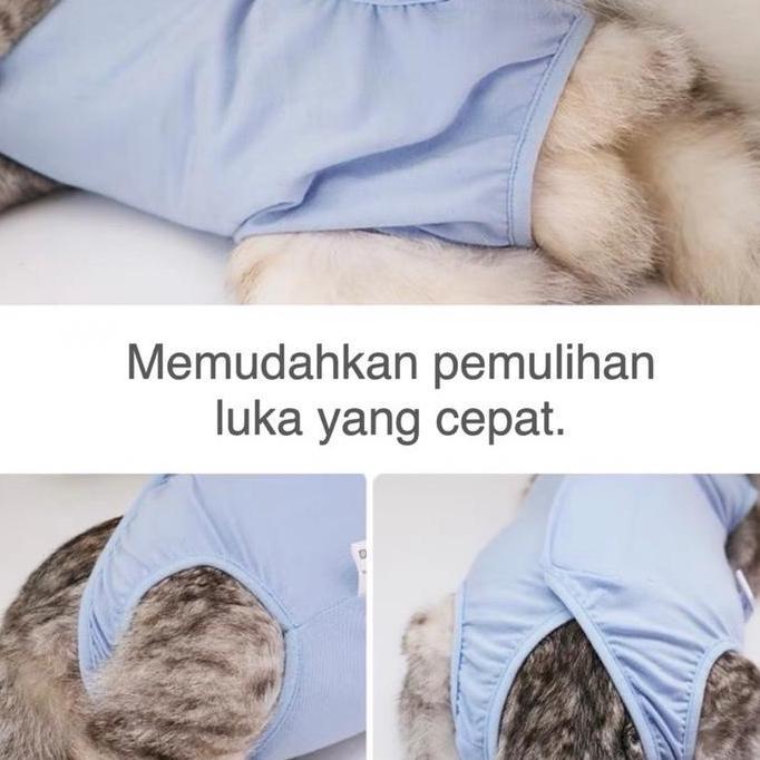 baju kucing & anjing untuk recovery - baju pasca operasi untuk kucing anjing