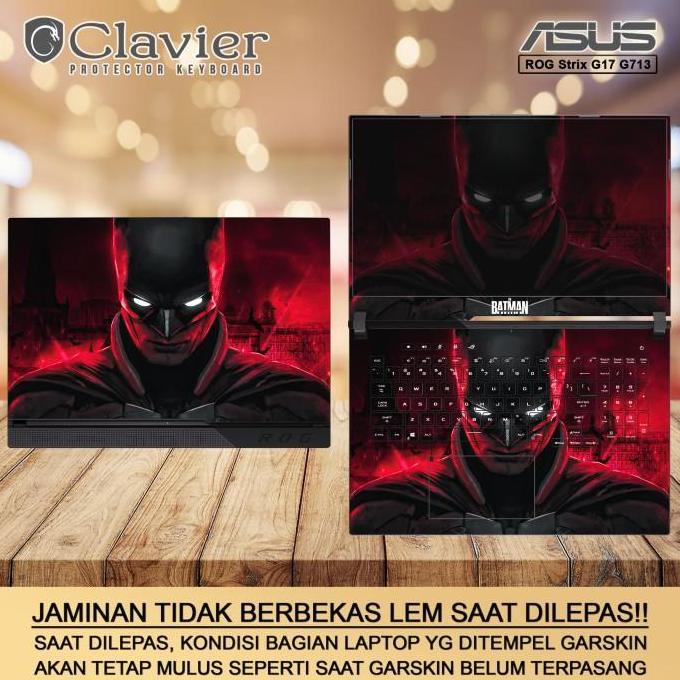 Cover Garskin Laptop Asus ROG Strix G17 G713 G713R G713RW Transparan
