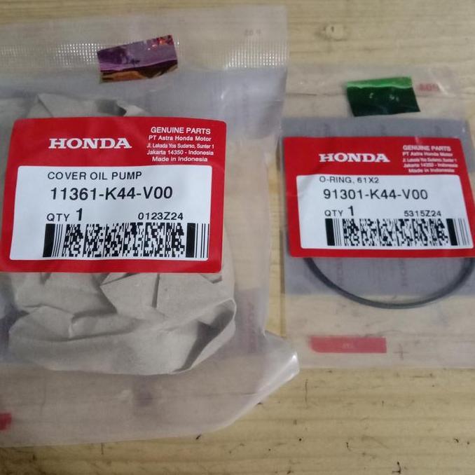 Cover Oil Pump Beat Esp 11361-K44-V00 91301-K44-V00 Asli Ahm New