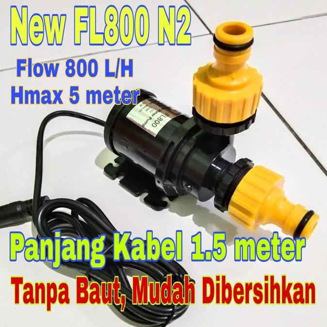 Pompa Air Celup Mini FL800A Pompa DC 12V 800L/H