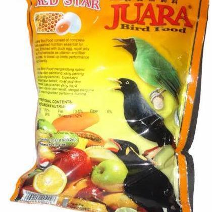 PAKAN BURUNG JUARA BIRD FOOD VOER murah