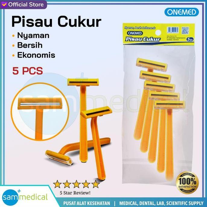 OneMed Pisau Cukur / alat cukur isi5pcs