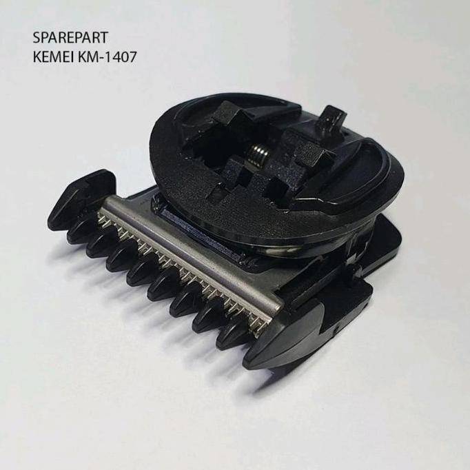 Mata Pisau Cukur Trimmer Kemei KM 1407 Kepala Mesin Cukur Trimer Barbershop Pangkas Rambut Salon