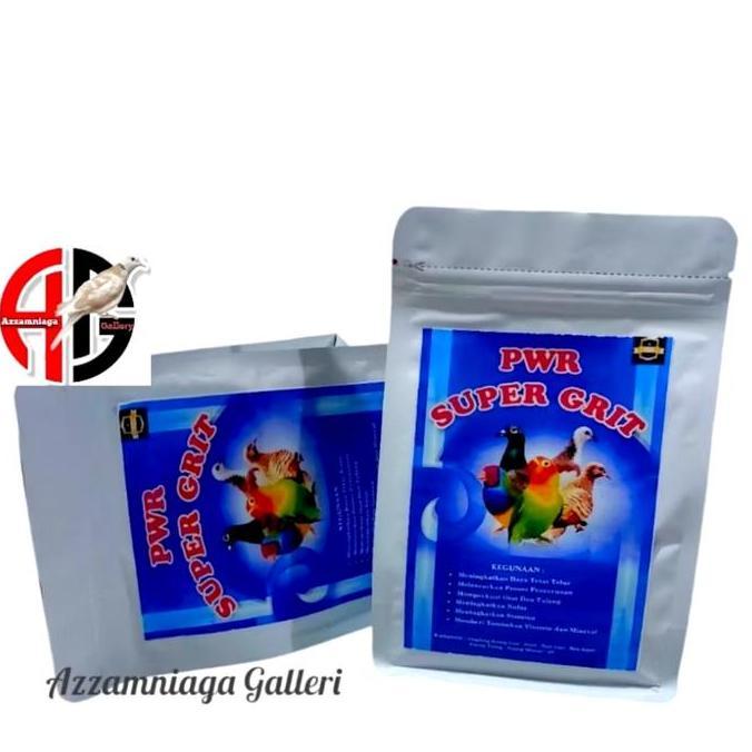 GRIT MERPATI  PWR SUPER GRIT PREMIUM ASINAN REMISAN BURUNG MERPATI CANGKANG KERANG 500 GR murah