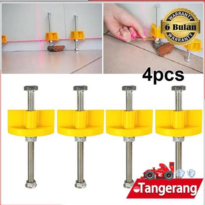 DZAIGIZAGA 4pcs Alat Perata Keramik / Perata Keramik Lantai