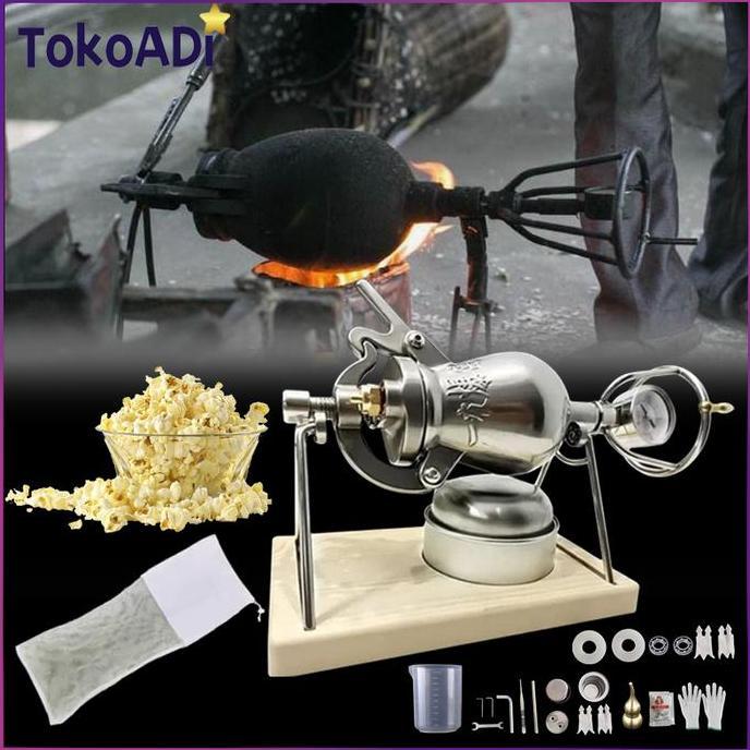 SET Mesin Popcorn Mini Alat Pembuat Popcorn Mini Berkualitas mesin Popcorn Mini HS